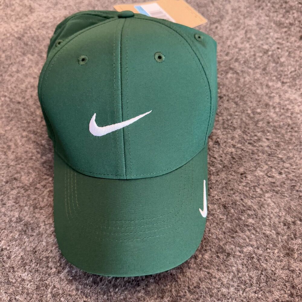 Nike Dri-Fit M/L Green Club Cap Adjustable Golf Dad Hat